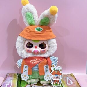 Baby Three 400% V2 Secret - Adventure Bunny w/ Rare Green Hair & Liquid Eyes